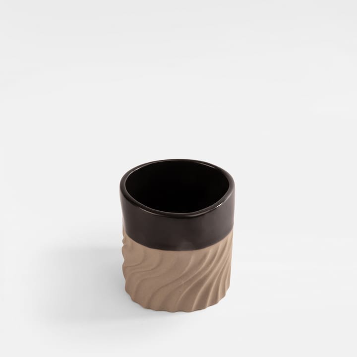 Swirl カップ 24 cl, Black-beige Byon | バイオン