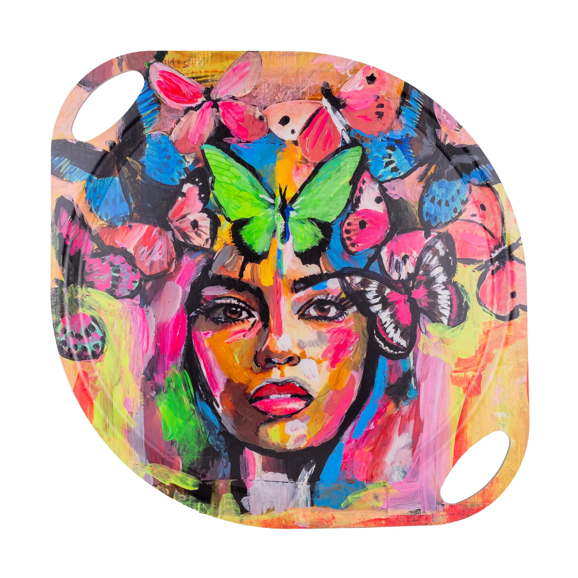 Coming back to life ハンドル付きトレイ 38x47 cm, Multi Carolina Gynning | カロライナ ギニング