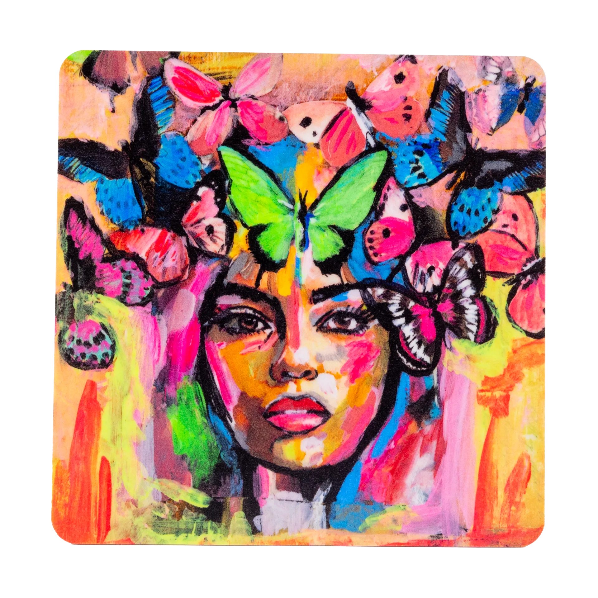 Coming back to life グラスコースター 9x9 cm, Multi Carolina Gynning | カロライナ ギニング