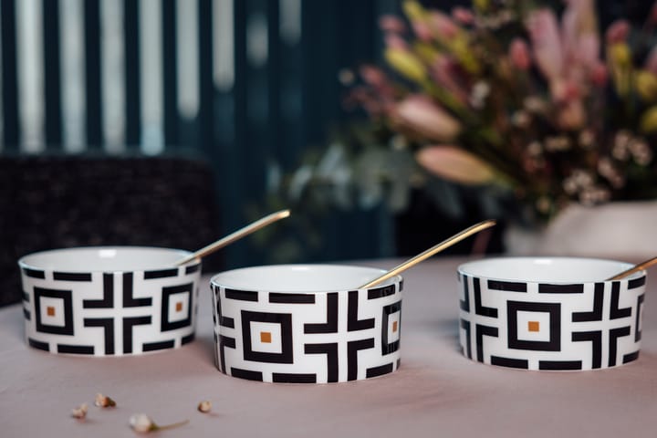 DECO ボウル 50 cl, White-black Carolina Gynning | カロライナ ギニング