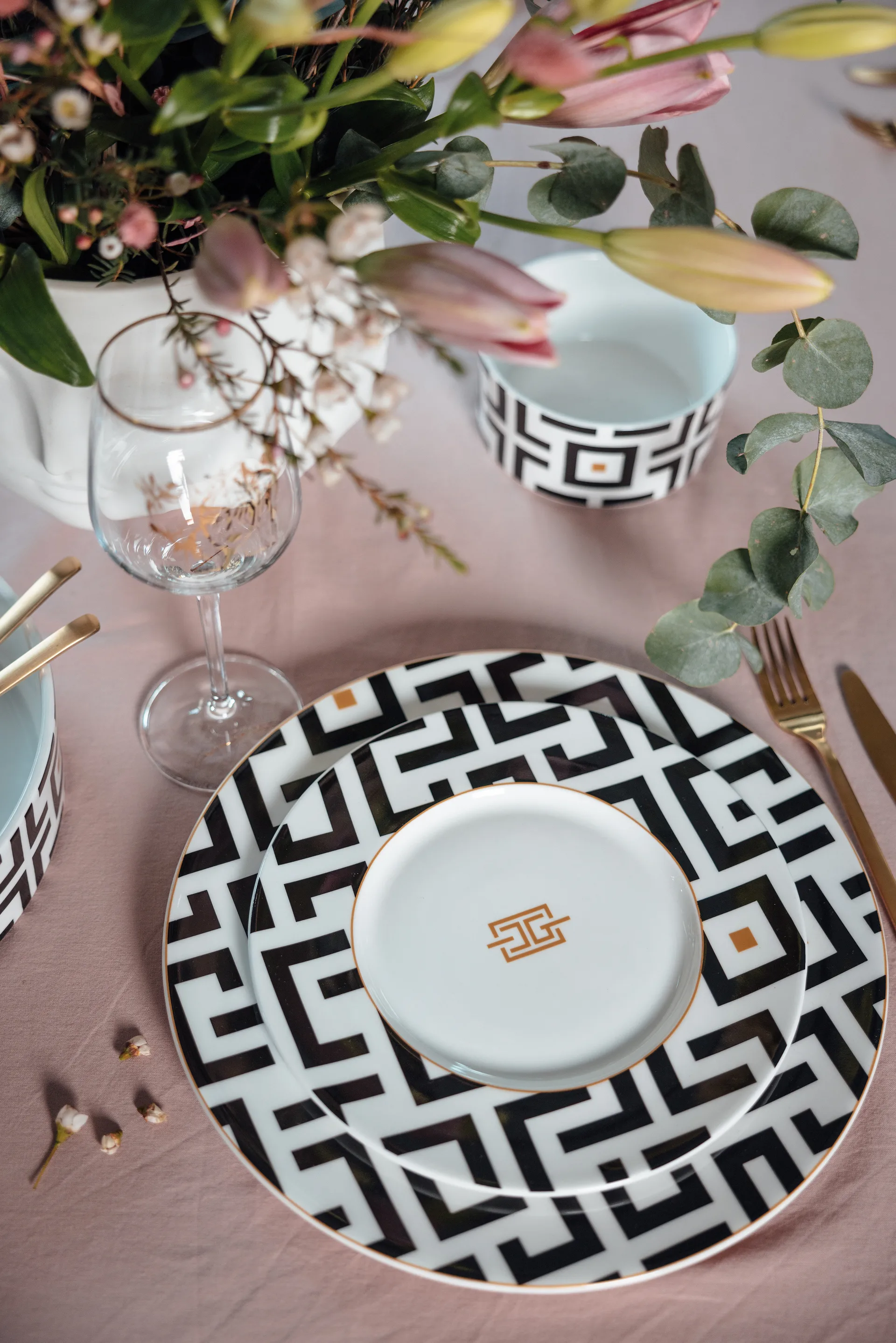 DECO ボウル 50 cl, White-black Carolina Gynning | カロライナ ギニング