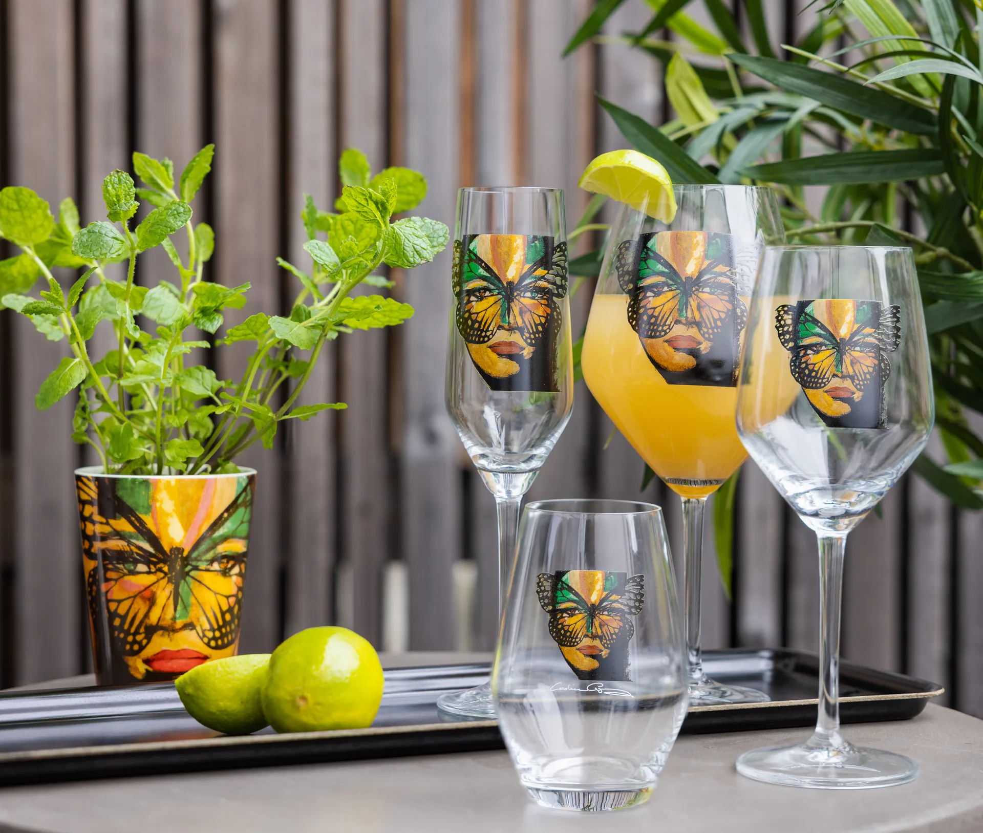 Golden Butterfly シャンパングラス 30 cl, Clear Carolina Gynning | カロライナ ギニング