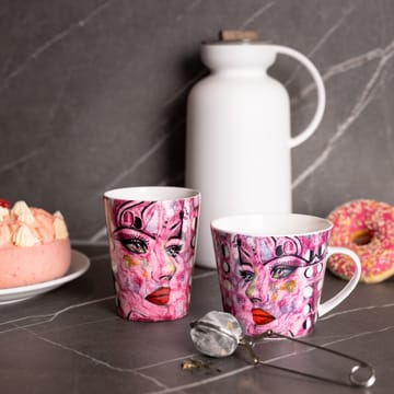 Moonlight Queen mug 40 cl - Pink - Carolina Gynning | カロライナ ギニング