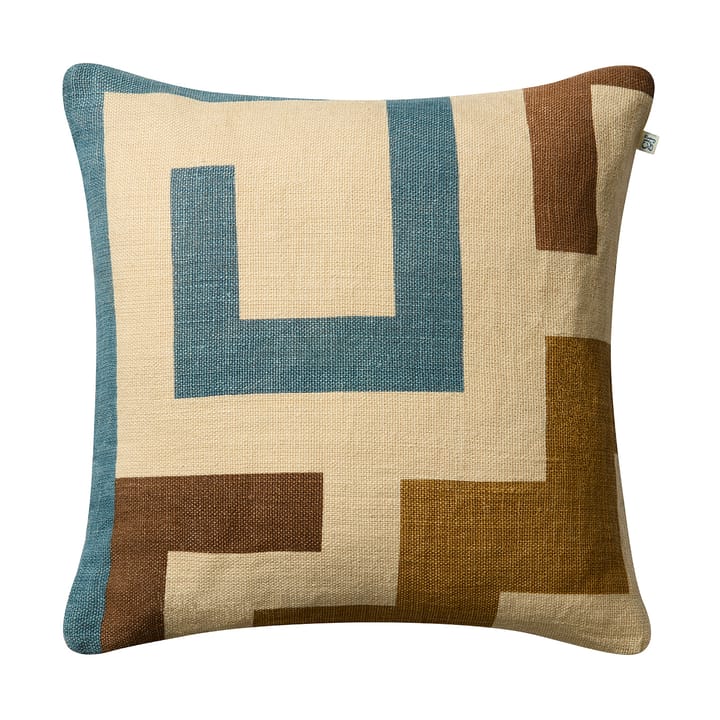 Aman クッションカバー 50x50 cm - Heaven blue-taupe-khaki - Chhatwal & Jonsson | チャットワル＆ヨンソン