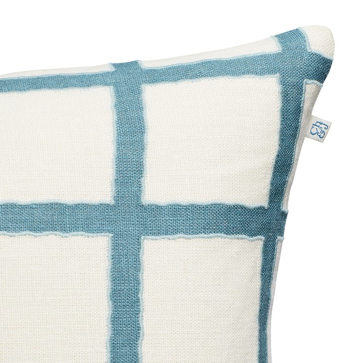 Amar クッションカバー 50x50 cm, white-blue-aqua Chhatwal & Jonsson | チャットワル＆ヨンソン