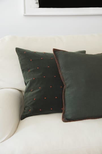 Arun クッションカバー 50x50 cm - Forest green-terracotta - Chhatwal & Jonsson | チャットワル＆ヨンソン