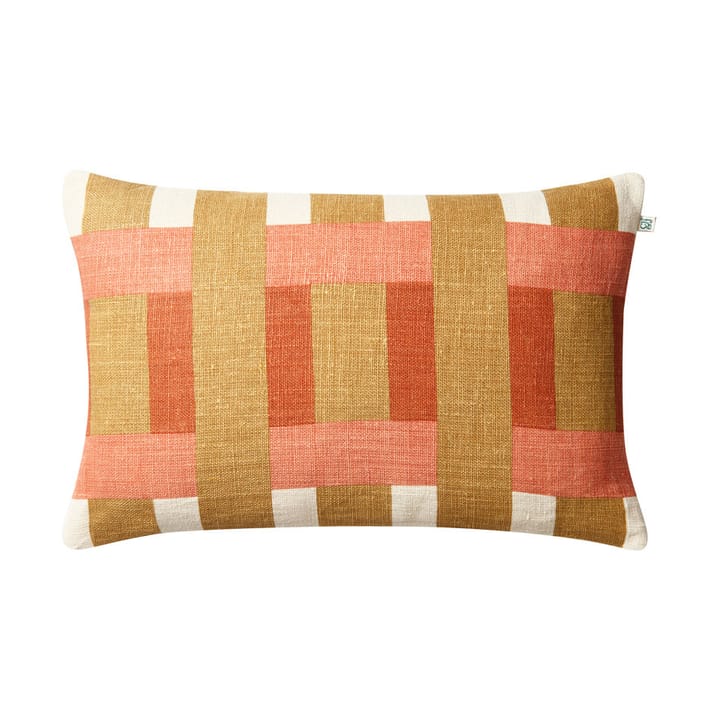 Benaras クッションカバー 40x60 cm - Khaki-rose-apricot orange - Chhatwal & Jonsson | チャットワル＆ヨンソン
