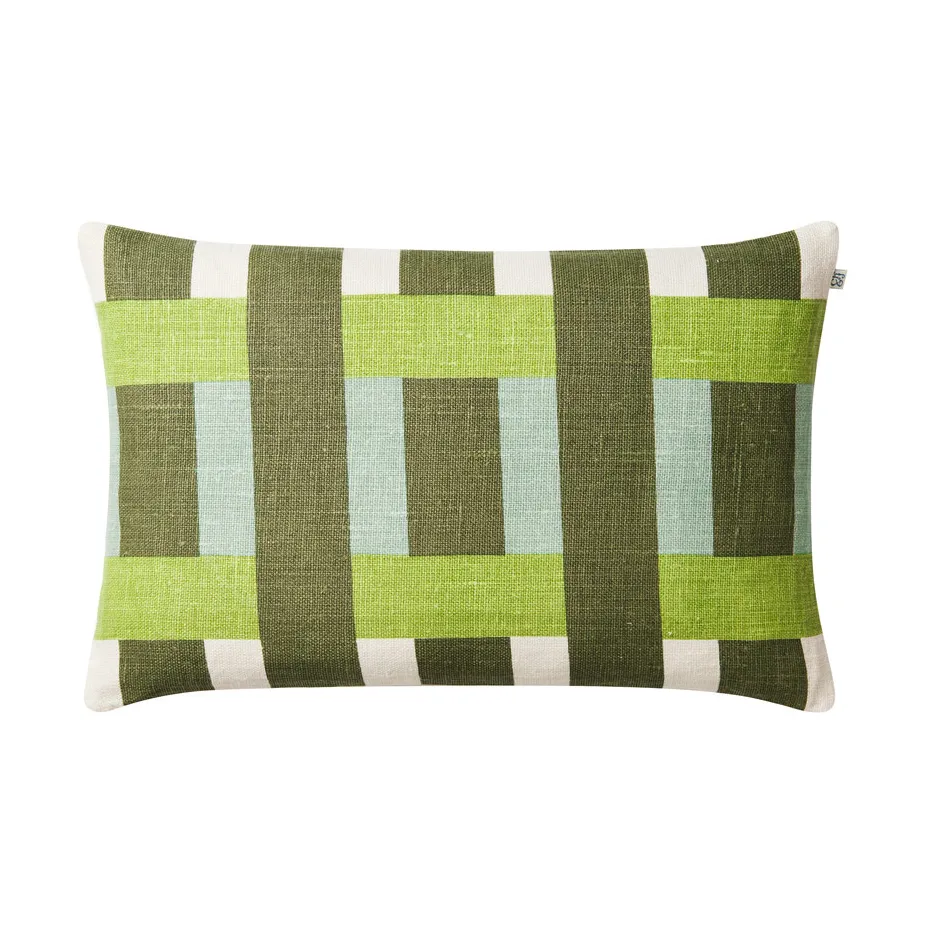 Benaras クッションカバー, Cactus green-lime-aqua, 40x60 cm Chhatwal & Jonsson | チャットワル＆ヨンソン