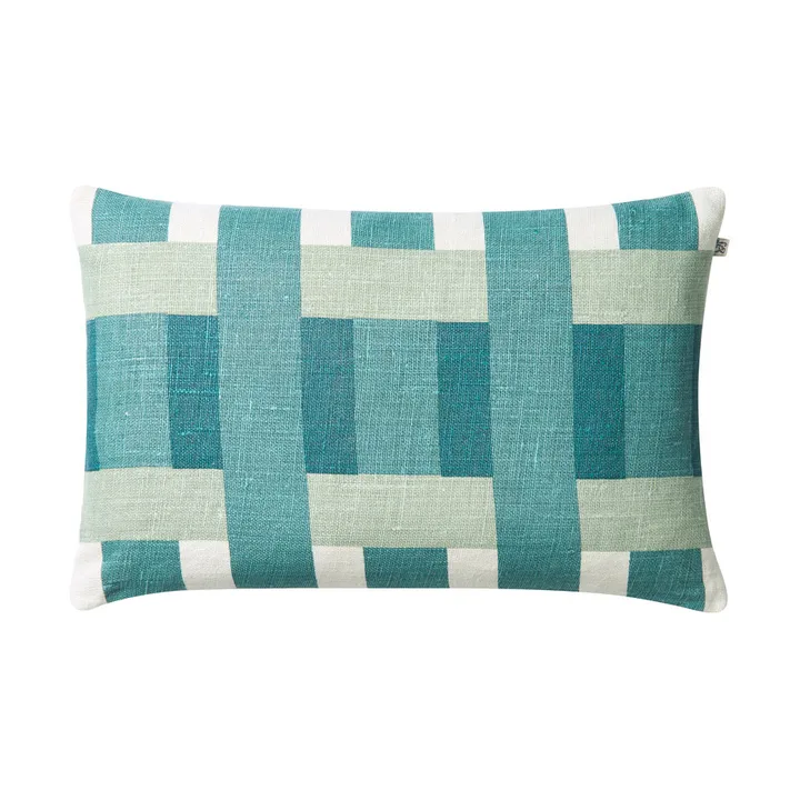 Benaras クッションカバー - Heaven blue-aqua-palace blue, 40x60 cm - Chhatwal & Jonsson | チャットワル＆ヨンソン