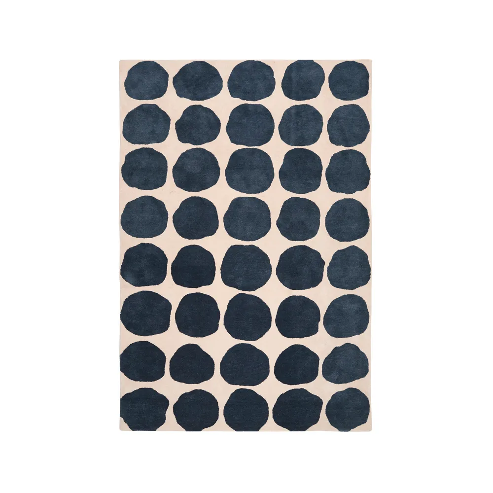 Big Dots ラグ, Light khaki/blue melange, 230x320 cm Chhatwal & Jonsson | チャットワル＆ヨンソン