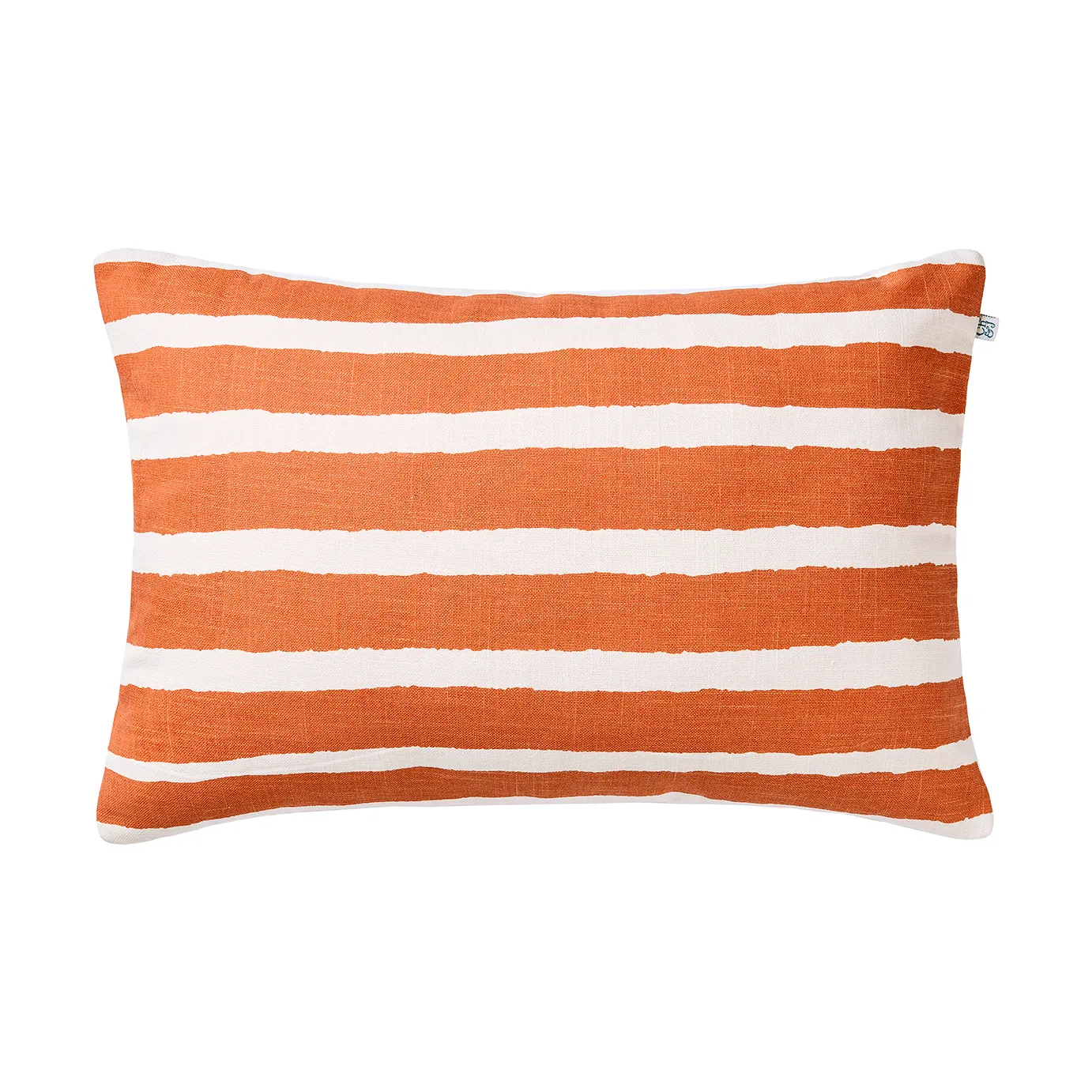 Block Stripe アウトドアクッション 40x60 cm, Apricot orange-off white Chhatwal & Jonsson | チャットワル＆ヨンソン