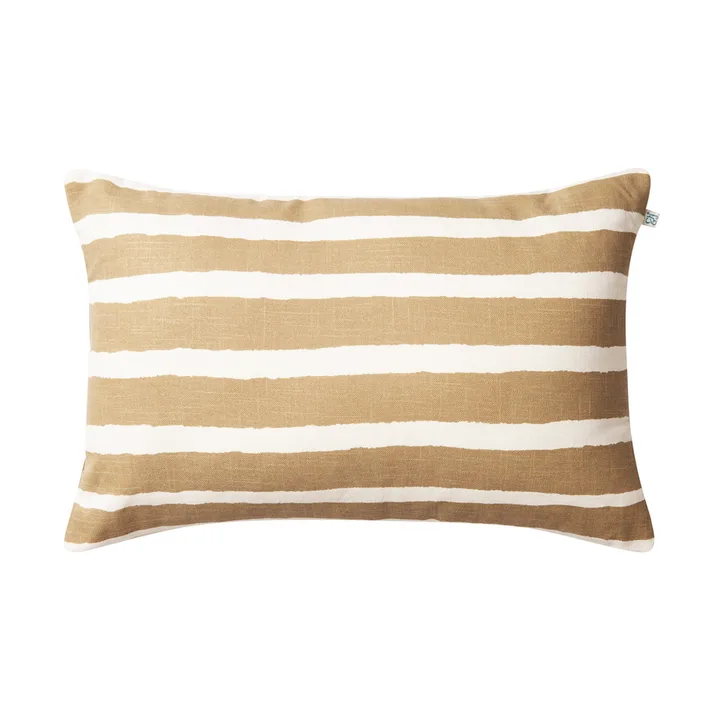 Block Stripe アウトドアクッション 40x60 cm - Beige-off white - Chhatwal & Jonsson | チャットワル＆ヨンソン