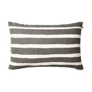 Block Stripe アウトドアクッション 40x60 cm - Grey-off white - Chhatwal & Jonsson | チャットワル＆ヨンソン