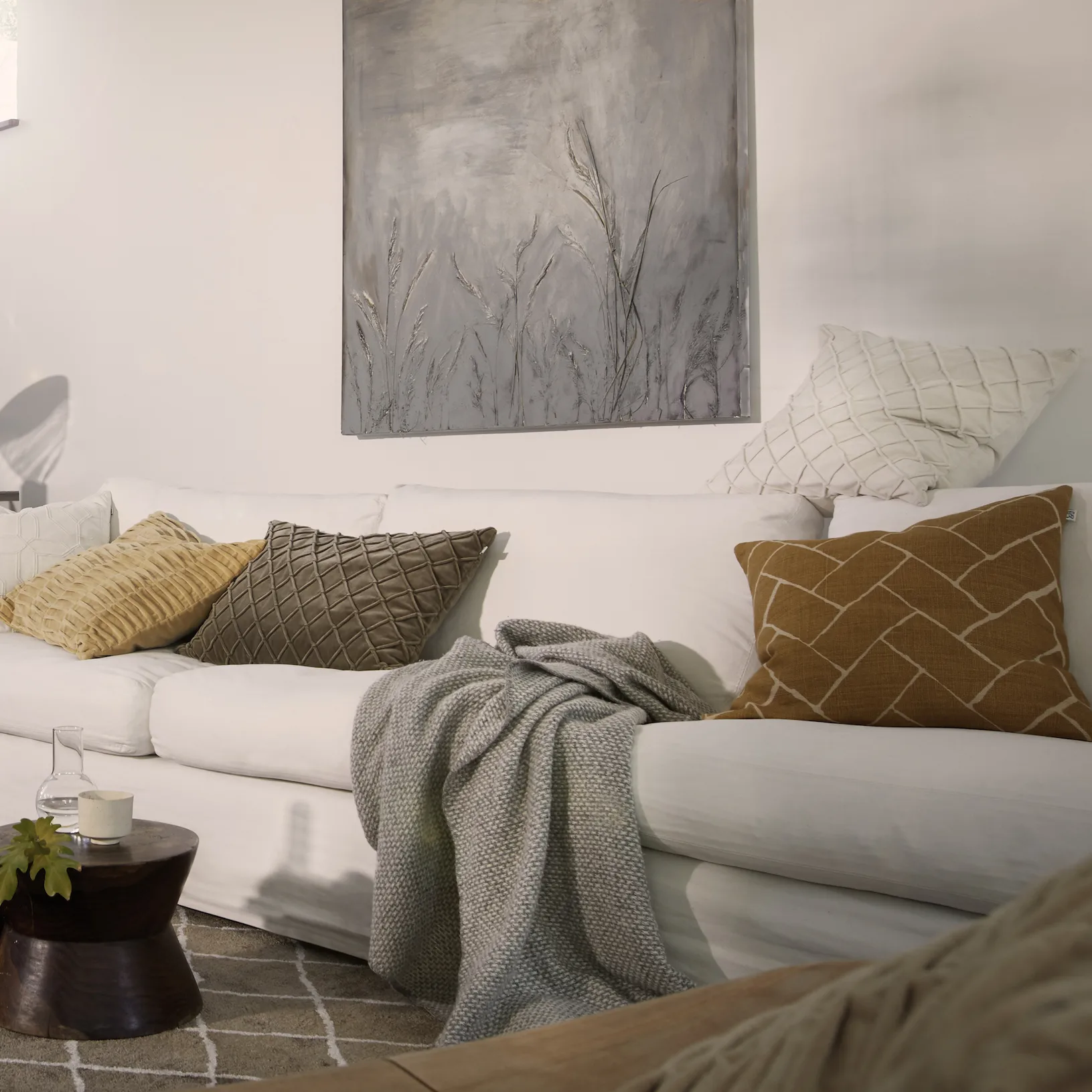 Deva クッションカバー 50x50 cm, Ivory Chhatwal & Jonsson | チャットワル＆ヨンソン