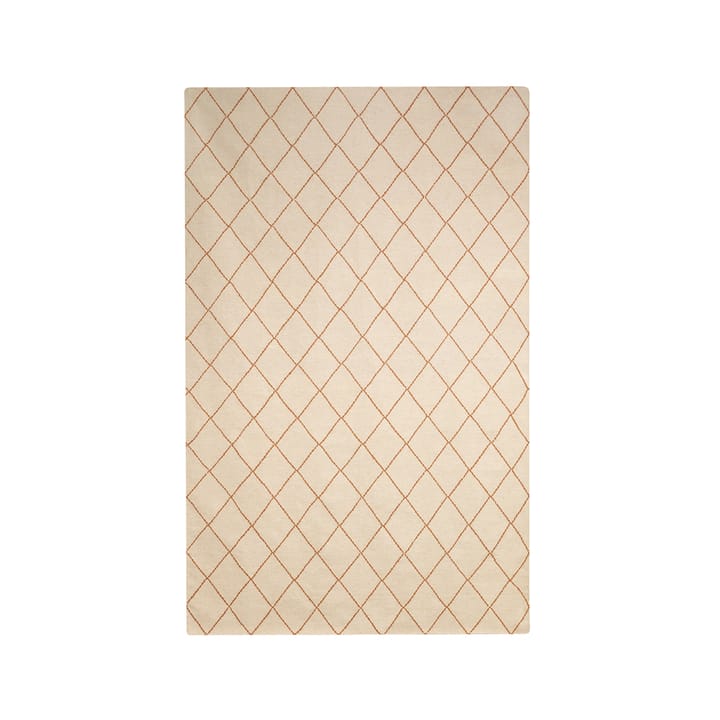 Diamond ラグ, Off white/orange, 230x336 cm Chhatwal & Jonsson | チャットワル＆ヨンソン