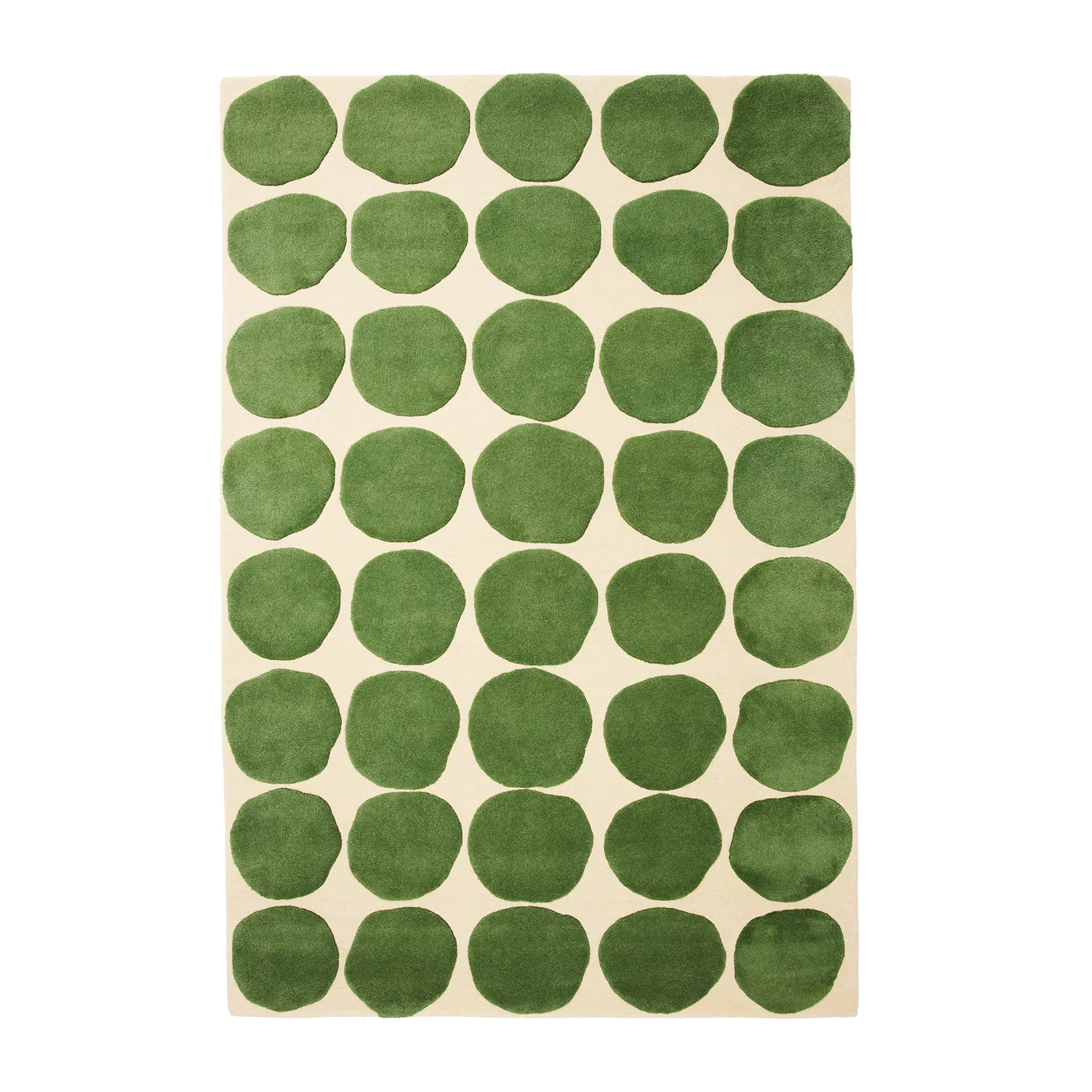 Dots ラグ, Khaki-cactus green 180x270 cm Chhatwal & Jonsson | チャットワル＆ヨンソン