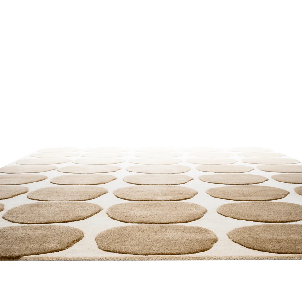 Dots ラグ, Light khaki/light beige, 180x270 cm Chhatwal & Jonsson | チャットワル＆ヨンソン