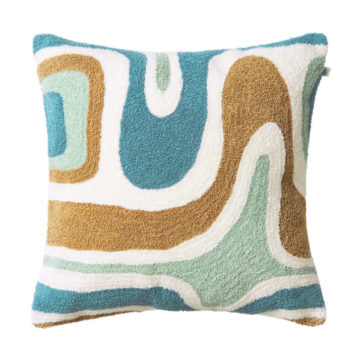 Godavari クッションカバー 50x50 cm - Heaven blue-aqua-sand-offwhite - Chhatwal & Jonsson | チャットワル＆ヨンソン