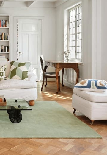 Godavari クッションカバー 50x50 cm - Heaven blue-aqua-sand-offwhite - Chhatwal & Jonsson | チャットワル＆ヨンソン