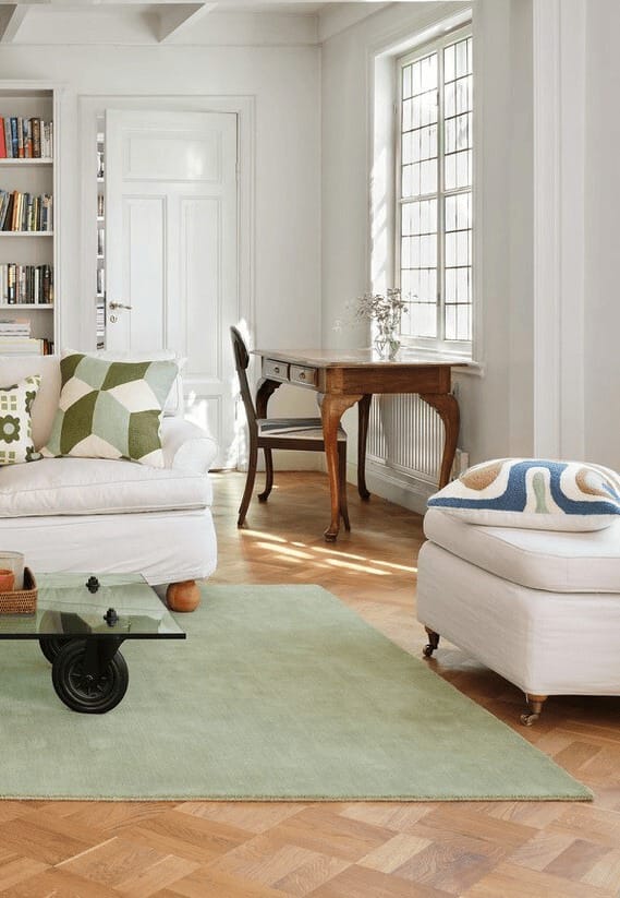 Godavari クッションカバー 50x50 cm, Heaven blue-aqua-sand-offwhite Chhatwal & Jonsson | チャットワル＆ヨンソン