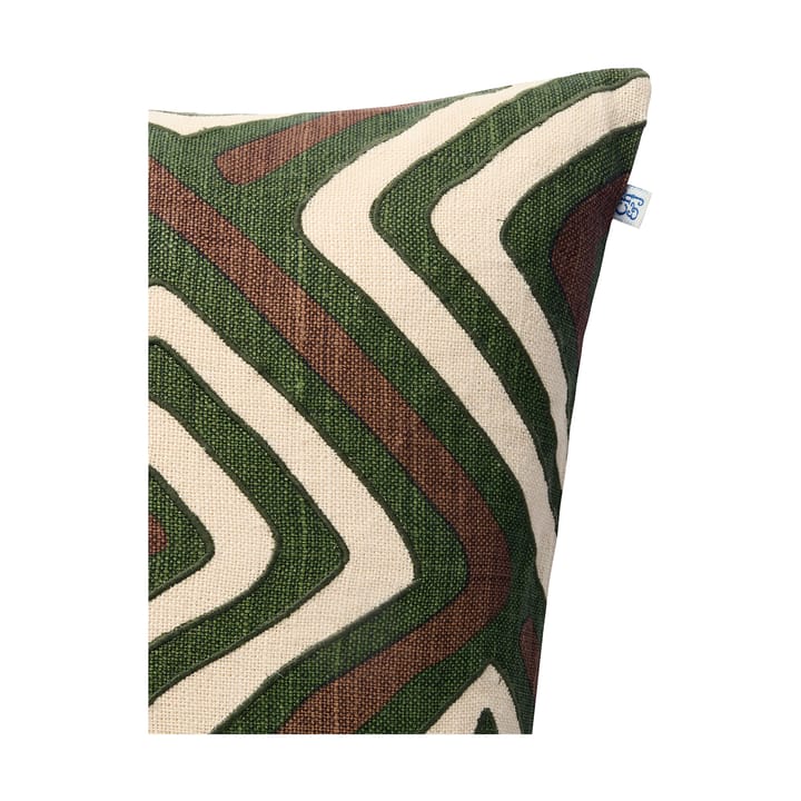 Gujarat 枕カバー 50x50 cm, Taupe-Cactus Green Chhatwal & Jonsson | チャットワル＆ヨンソン
