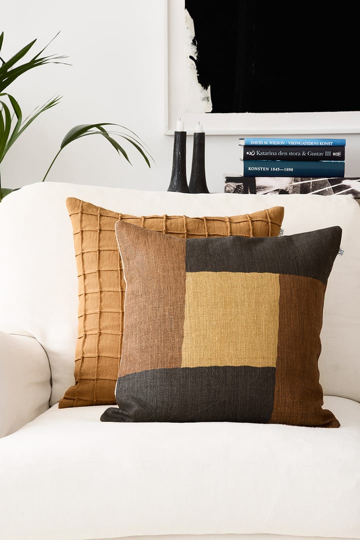Halo 枕カバー 50x50 cm, Dark Brown-Taupe-Khaki Chhatwal & Jonsson | チャットワル＆ヨンソン