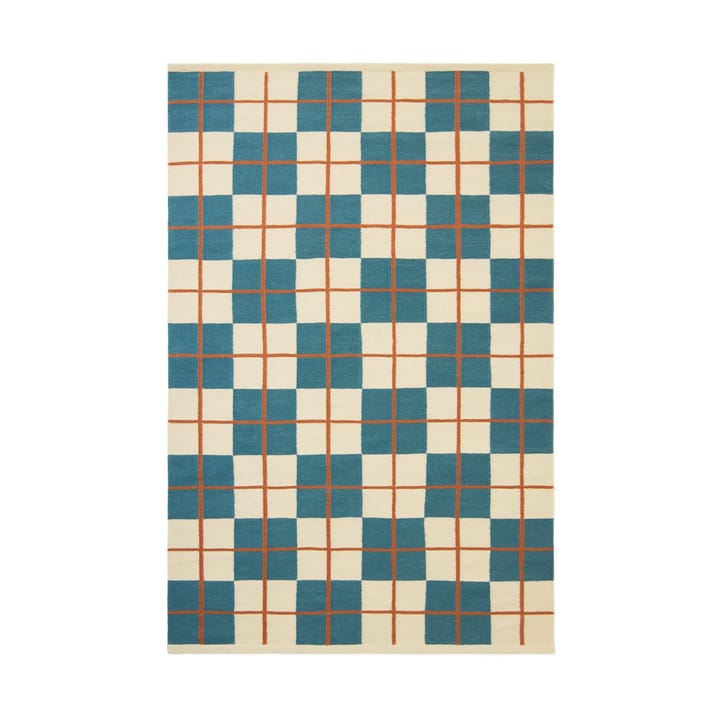 Haveli ラグ 180x270 cm - Heaven blue-light khaki-rust - Chhatwal & Jonsson | チャットワル＆ヨンソン