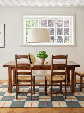 Haveli ラグ 180x270 cm - Heaven blue-light khaki-rust - Chhatwal & Jonsson | チャットワル＆ヨンソン