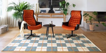 Haveli ラグ 180x270 cm - Heaven blue-light khaki-rust - Chhatwal & Jonsson | チャットワル＆ヨンソン