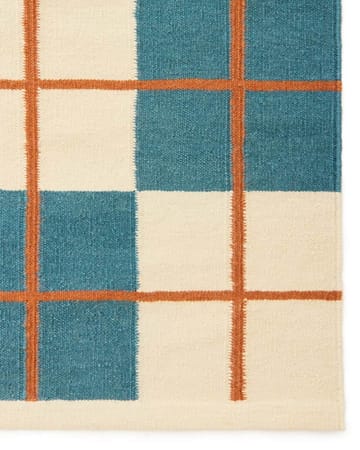 Haveli ラグ 230x320 cm - Heaven blue-light khaki-rust - Chhatwal & Jonsson | チャットワル＆ヨンソン