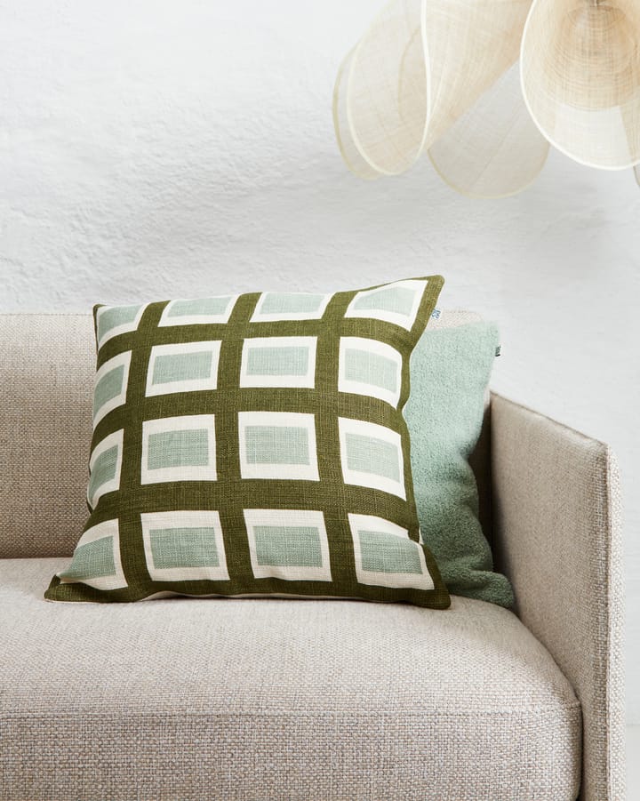 Hira クッションカバー 50x50 cm, Cactus Green/Aqua Chhatwal & Jonsson | チャットワル＆ヨンソン