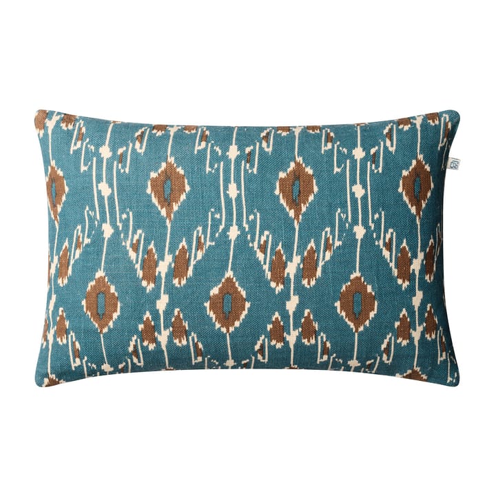 Ikat Goa ピローケース 60x40 cm - Heaven blue-taupe - Chhatwal & Jonsson | チャットワル＆ヨンソン