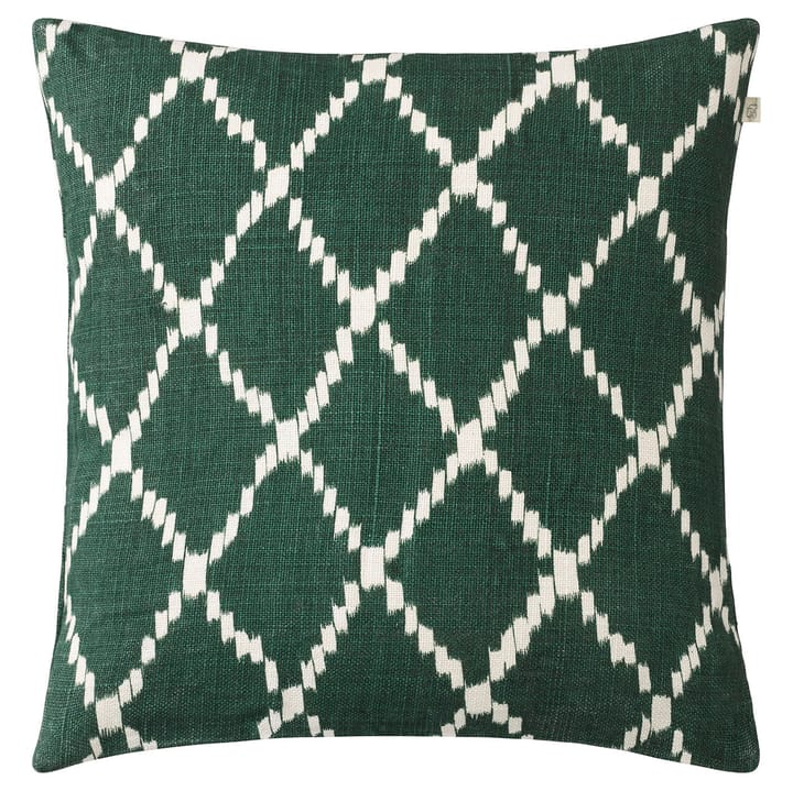 Ikat Kerela クッションカバー 50x50 cm - Green-white - Chhatwal & Jonsson | チャットワル＆ヨンソン