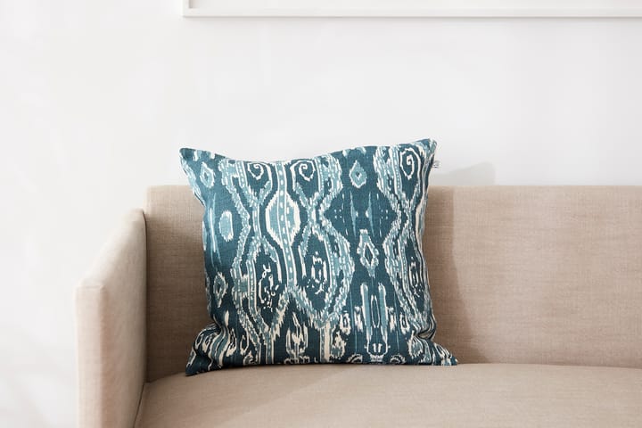 Ikat Madras クッションカバー 50x50 cm, Palace blue-heaven blue Chhatwal & Jonsson | チャットワル＆ヨンソン