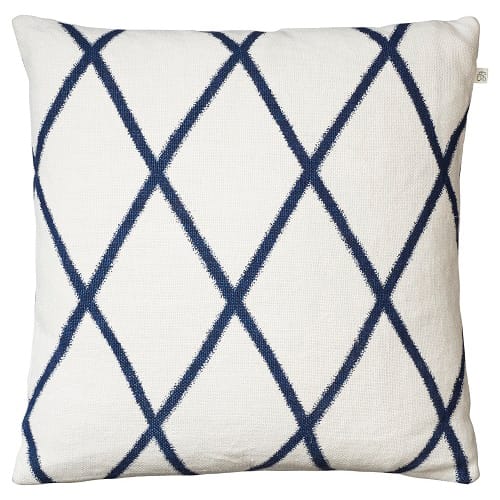 Ikat Orissa クッションカバー 50x50 cm - Off white-blue - Chhatwal & Jonsson | チャットワル＆ヨンソン