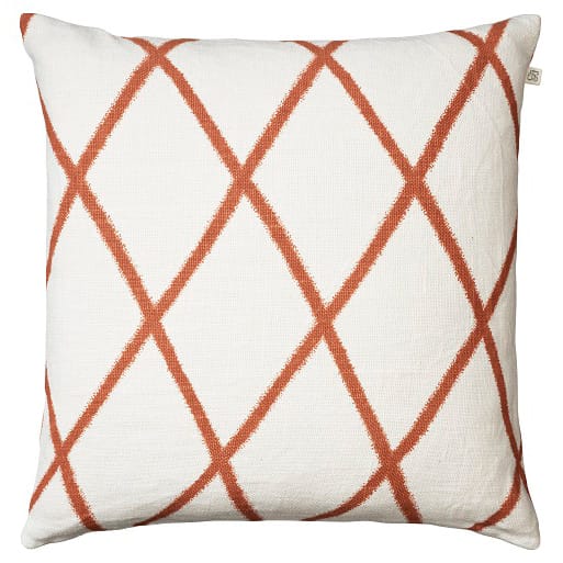 Ikat Orissa クッションカバー 50x50 cm - Off white-orange - Chhatwal & Jonsson | チャットワル＆ヨンソン