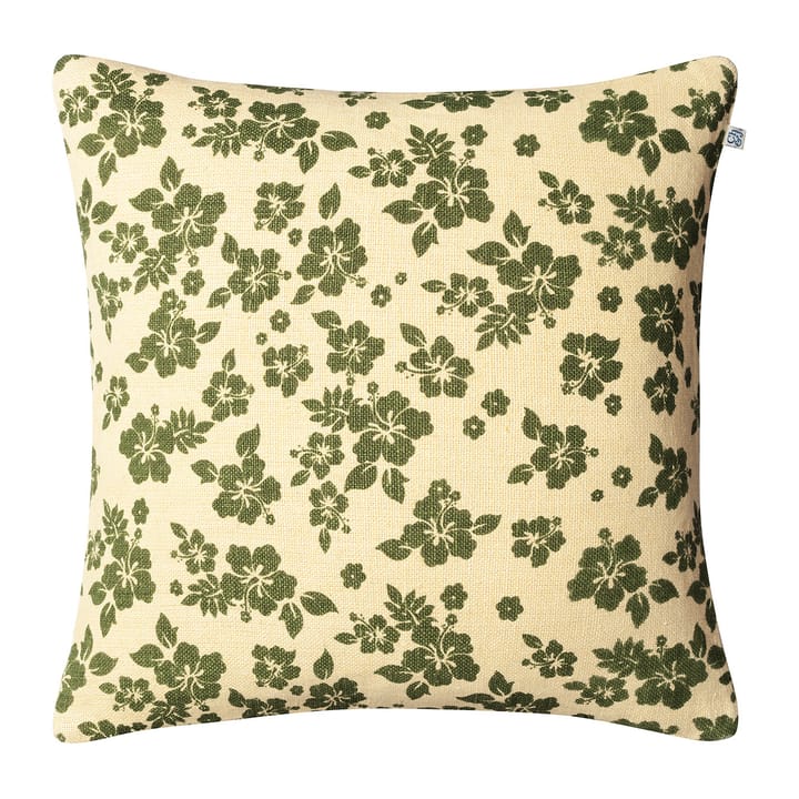 Indu クッションカバー 50x50 cm - Light beige-cactus green - Chhatwal & Jonsson | チャットワル＆ヨンソン