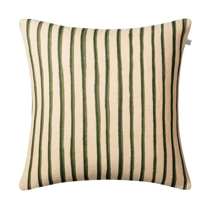 Jaipur Stripe クッションカバー 50x50 cm - beige-green-green - Chhatwal & Jonsson | チャットワル＆ヨンソン