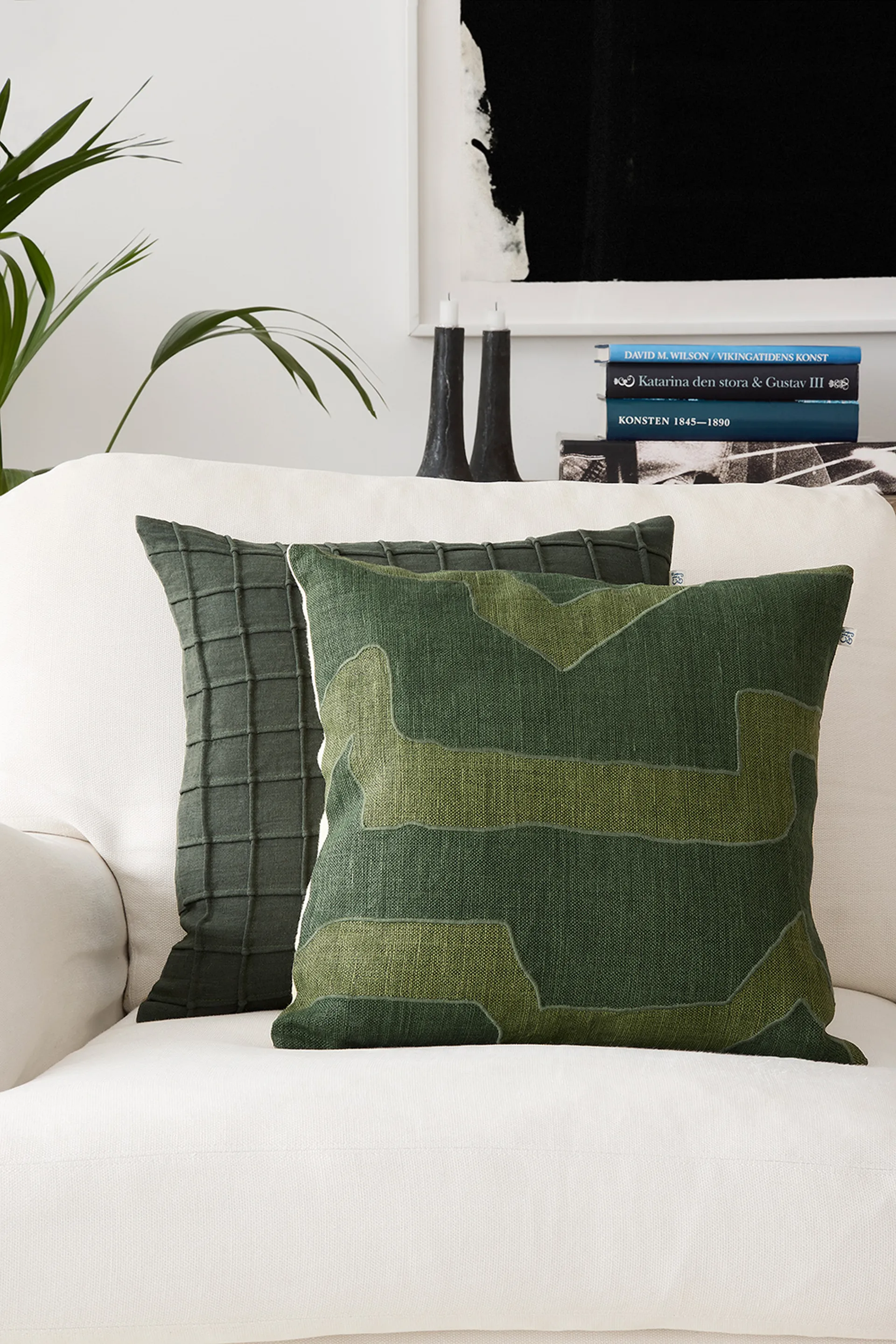 Jammu 枕カバー 50x50 cm, Forest Green Chhatwal & Jonsson | チャットワル＆ヨンソン