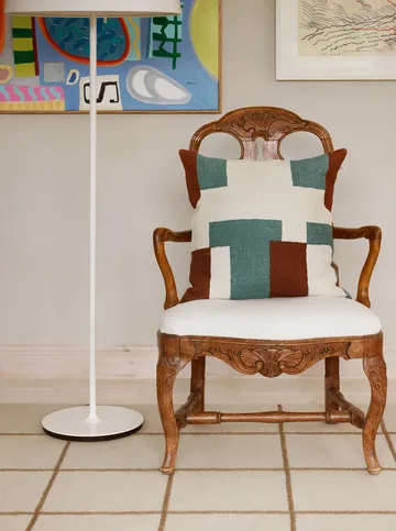 Jay クッションカバー - Terracotta-heaven blue, 50x50 cm - Chhatwal & Jonsson | チャットワル＆ヨンソン