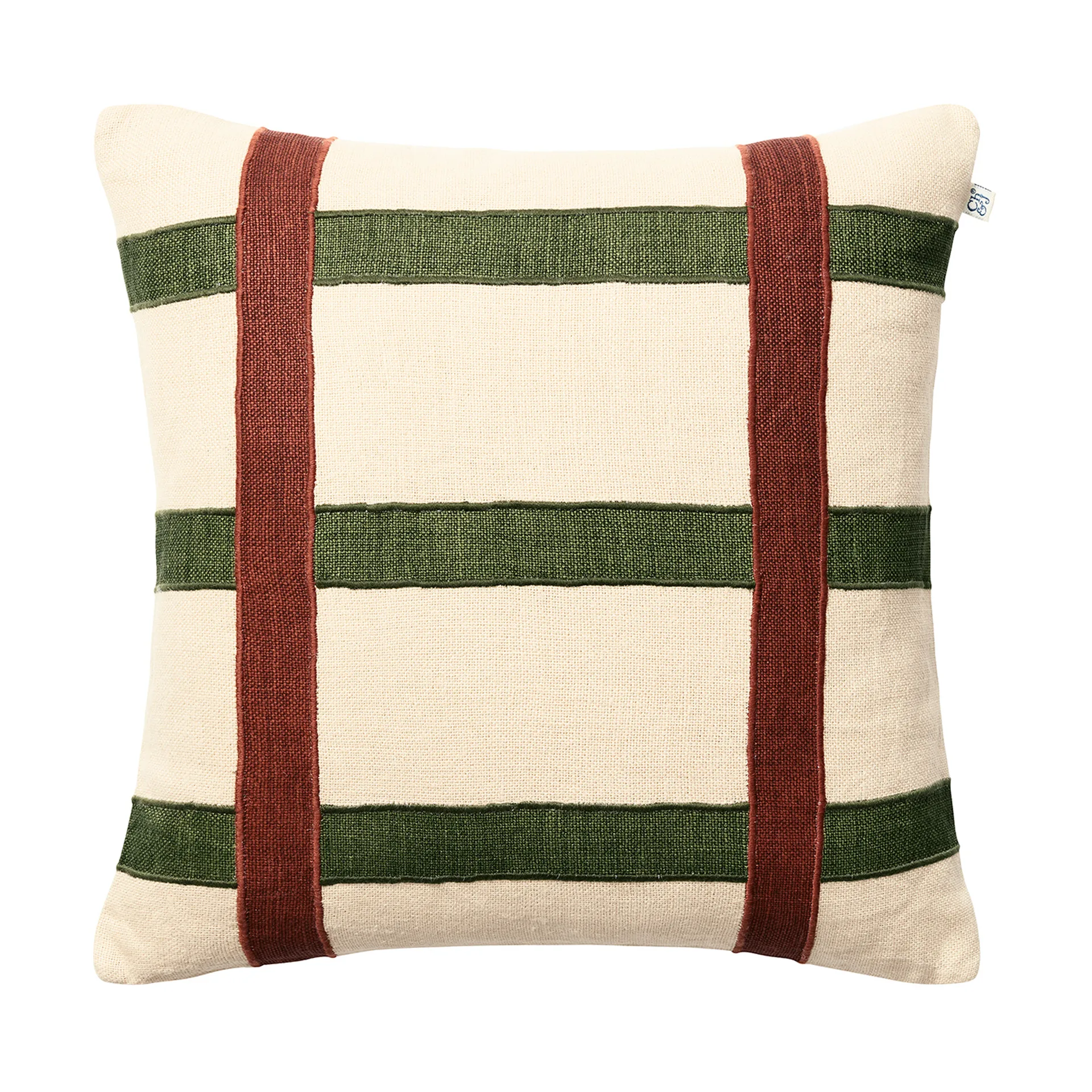 Kiran 枕カバー 50x50 cm, Terracotta-Cactus Green Chhatwal & Jonsson | チャットワル＆ヨンソン