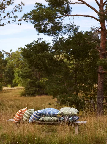 Kochi デコラティブクッション - Blue-heaven blue, 50x50 cm - Chhatwal & Jonsson | チャットワル＆ヨンソン