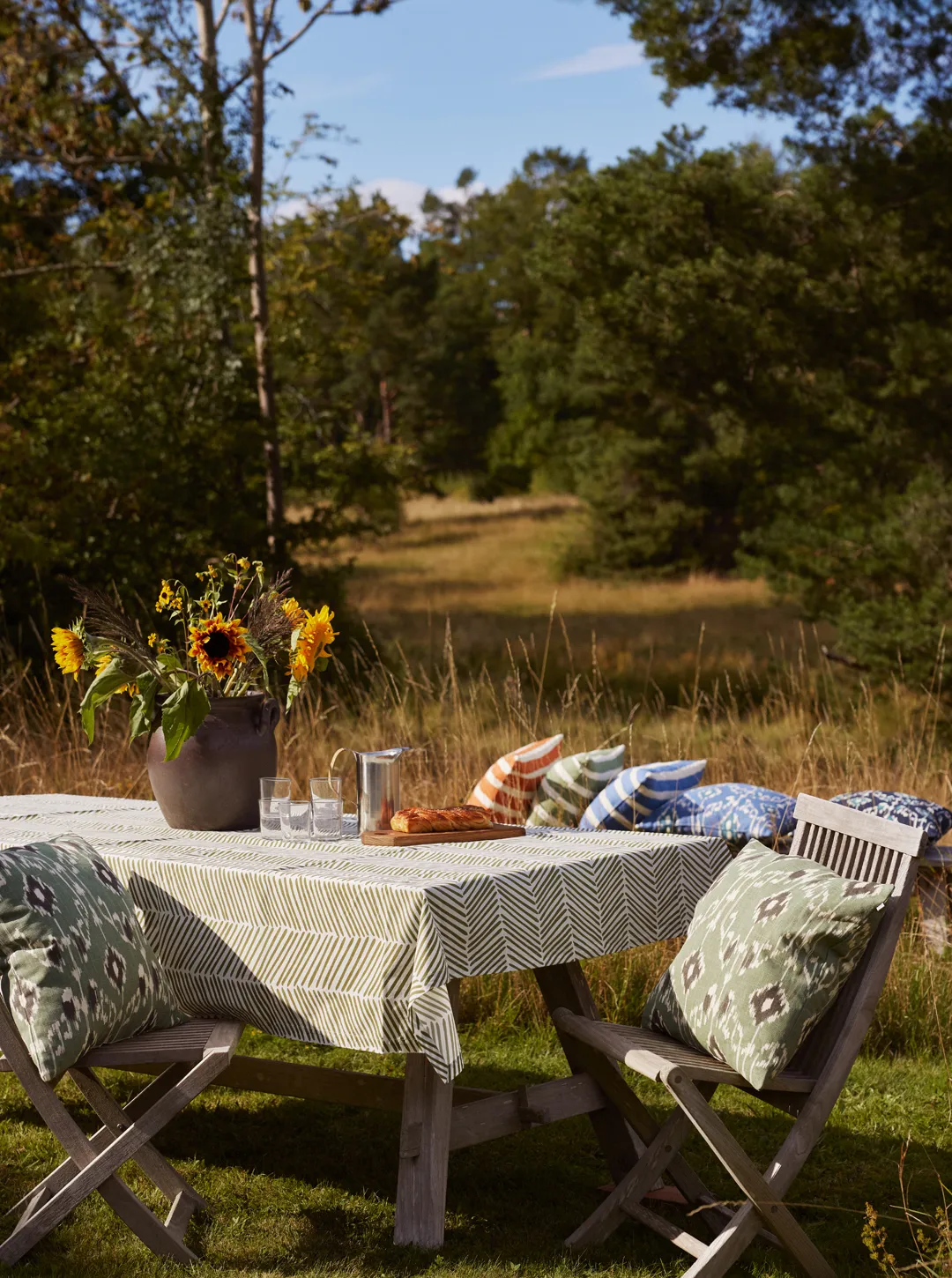 Kochi デコラティブクッション, Sage-grey, 50x50 cm Chhatwal & Jonsson | チャットワル＆ヨンソン