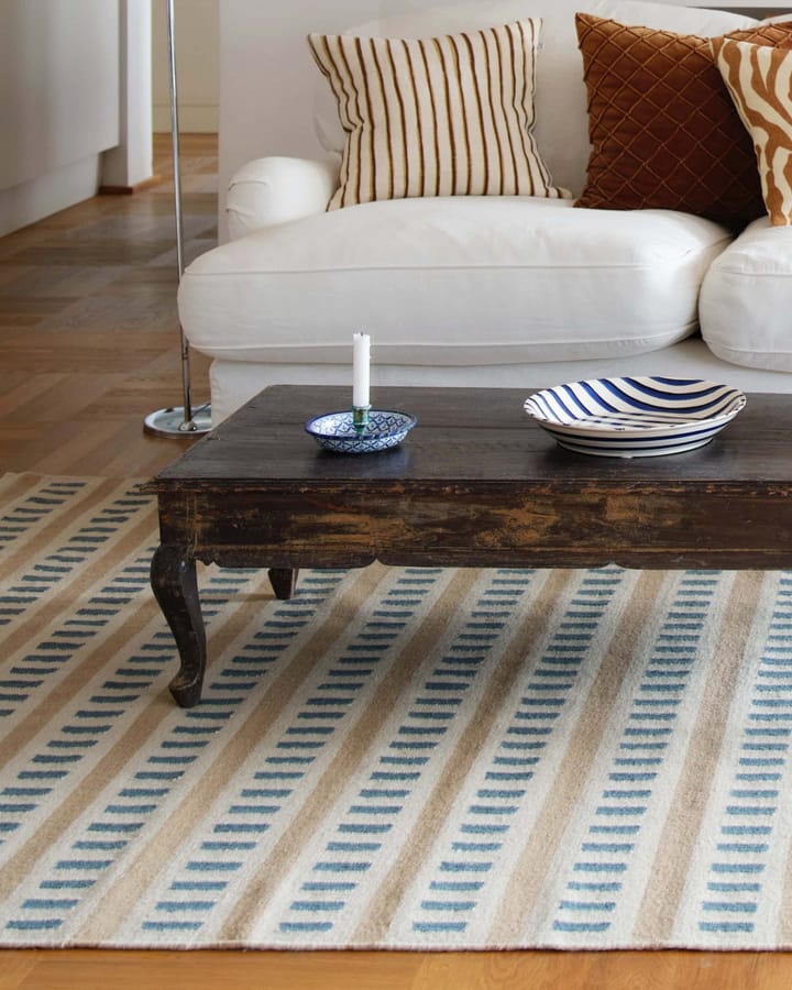 Ladakh ウールラグ 230x320 cm, Off white-l. beige-heaven blue Chhatwal & Jonsson | チャットワル＆ヨンソン