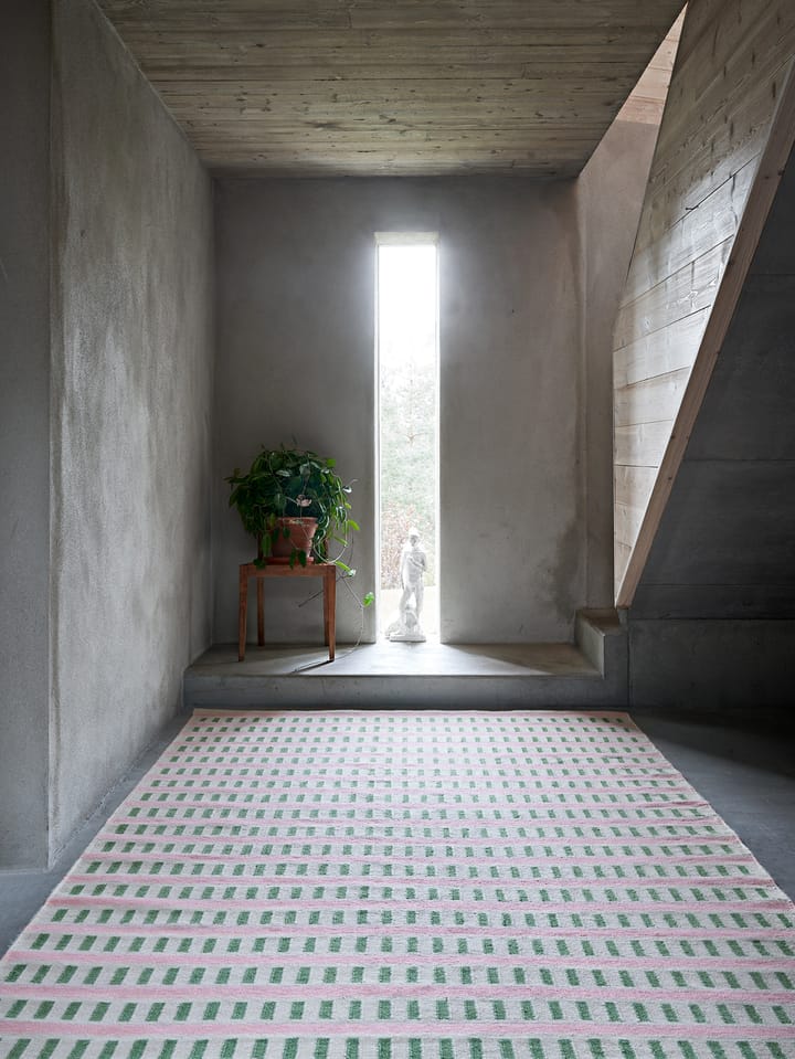 Ladakh ウールラグ, Offwhite-green-pink, 230x320cm Chhatwal & Jonsson | チ�ャットワル＆ヨンソン