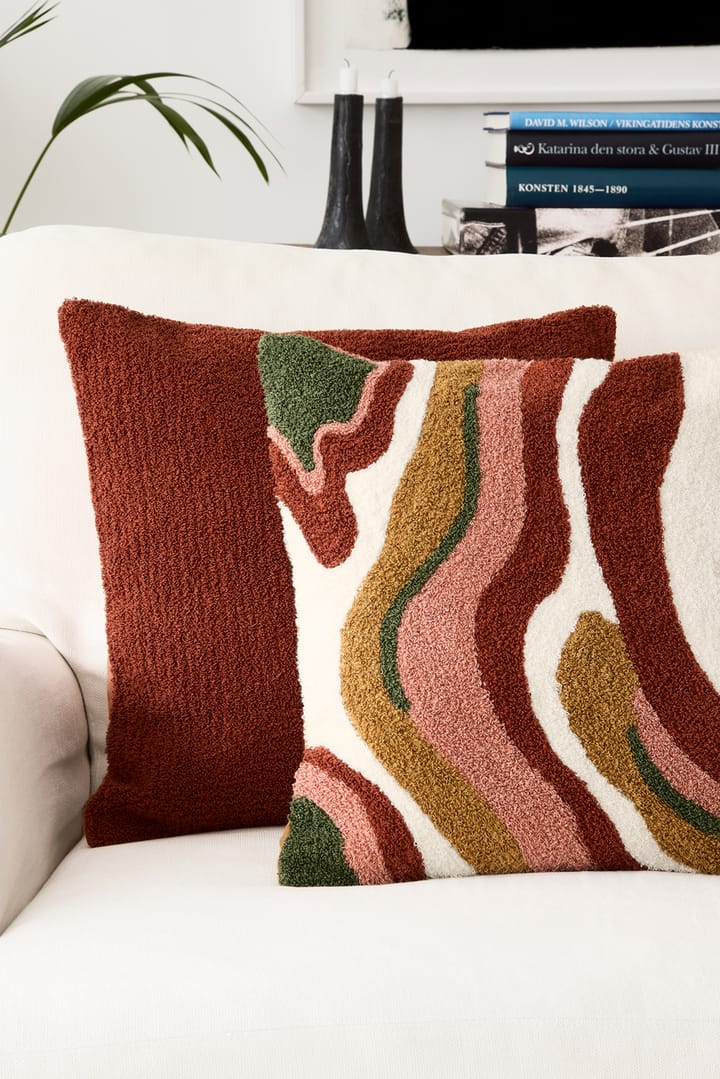 Mani 枕カバー 50x50 cm, Terracotta Chhatwal & Jonsson | チャットワル＆ヨンソン