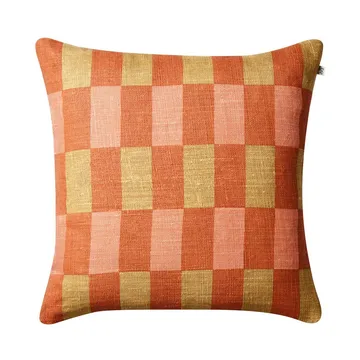 Marari クッションカバー - Apricot orange-khaki-rose, 50x50 cm - Chhatwal & Jonsson | チャットワル＆ヨンソン