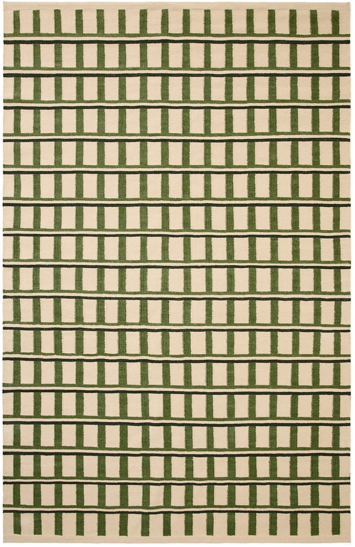 Mysore �ウールラグ - Off white-green-dark green, 180x270 cm - Chhatwal & Jonsson | チャットワル＆ヨンソン