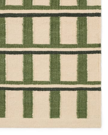 Mysore ウールラグ - Off white-green-dark green, 180x270 cm - Chhatwal & Jonsson | チャットワル＆ヨンソン