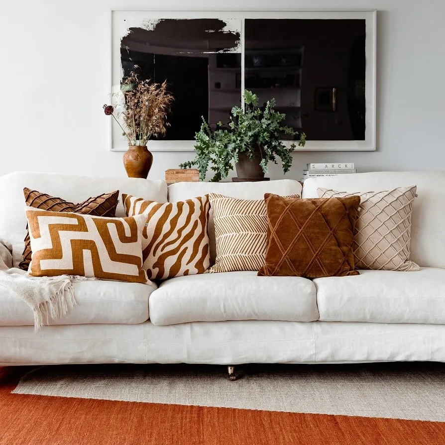 Nagra クッションカバー 40x60 cm, taupe Chhatwal & Jonsson | チャットワル＆ヨンソン